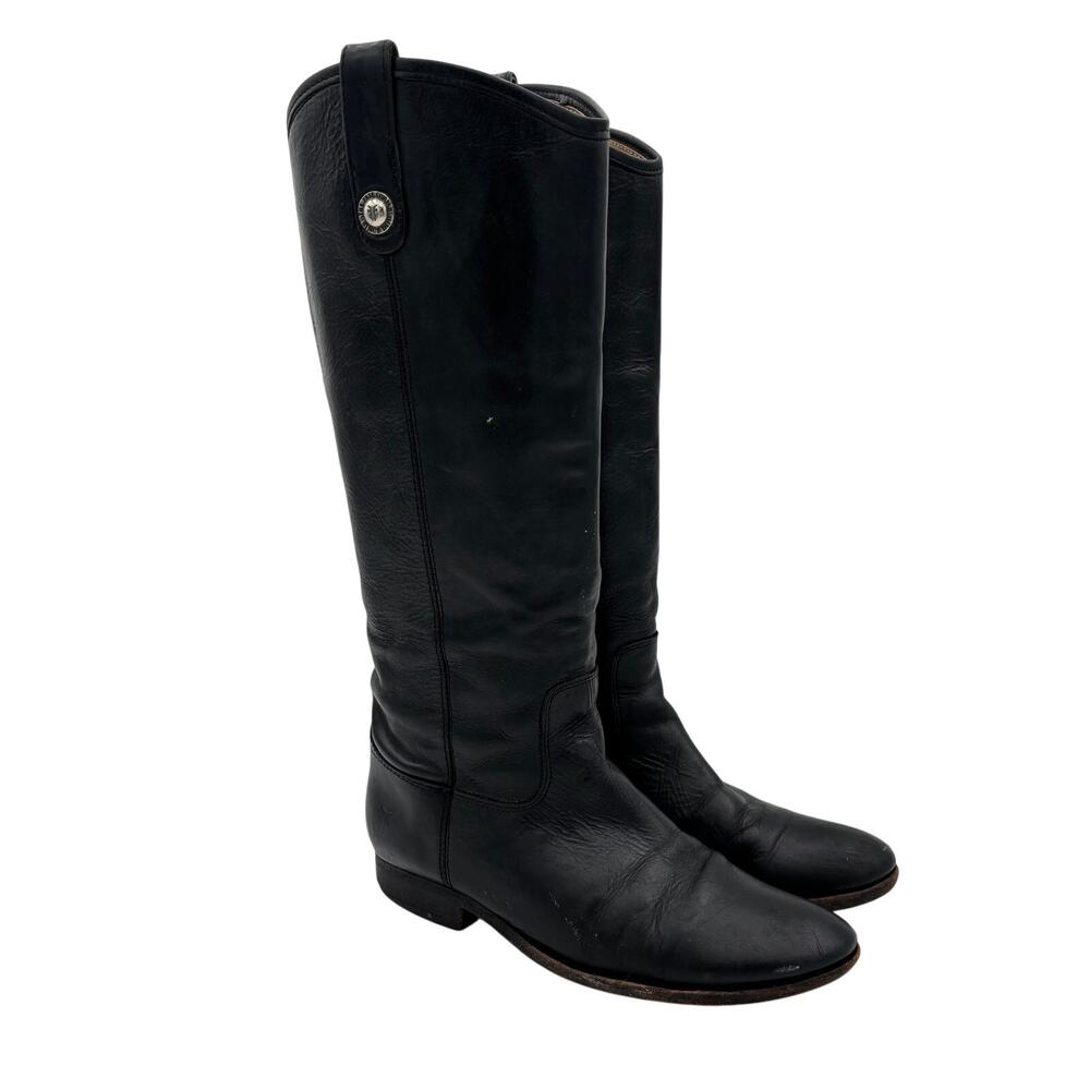 Frye Melissa Button 2 Tall Riding Boots Women's 7B Boho Indie Western
